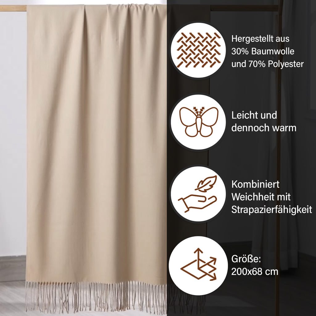 Taupe und Kamel