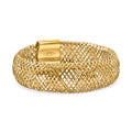 Maestro Kollektion- Precious Italienischer flexibler Ring, 375 Gelbgold