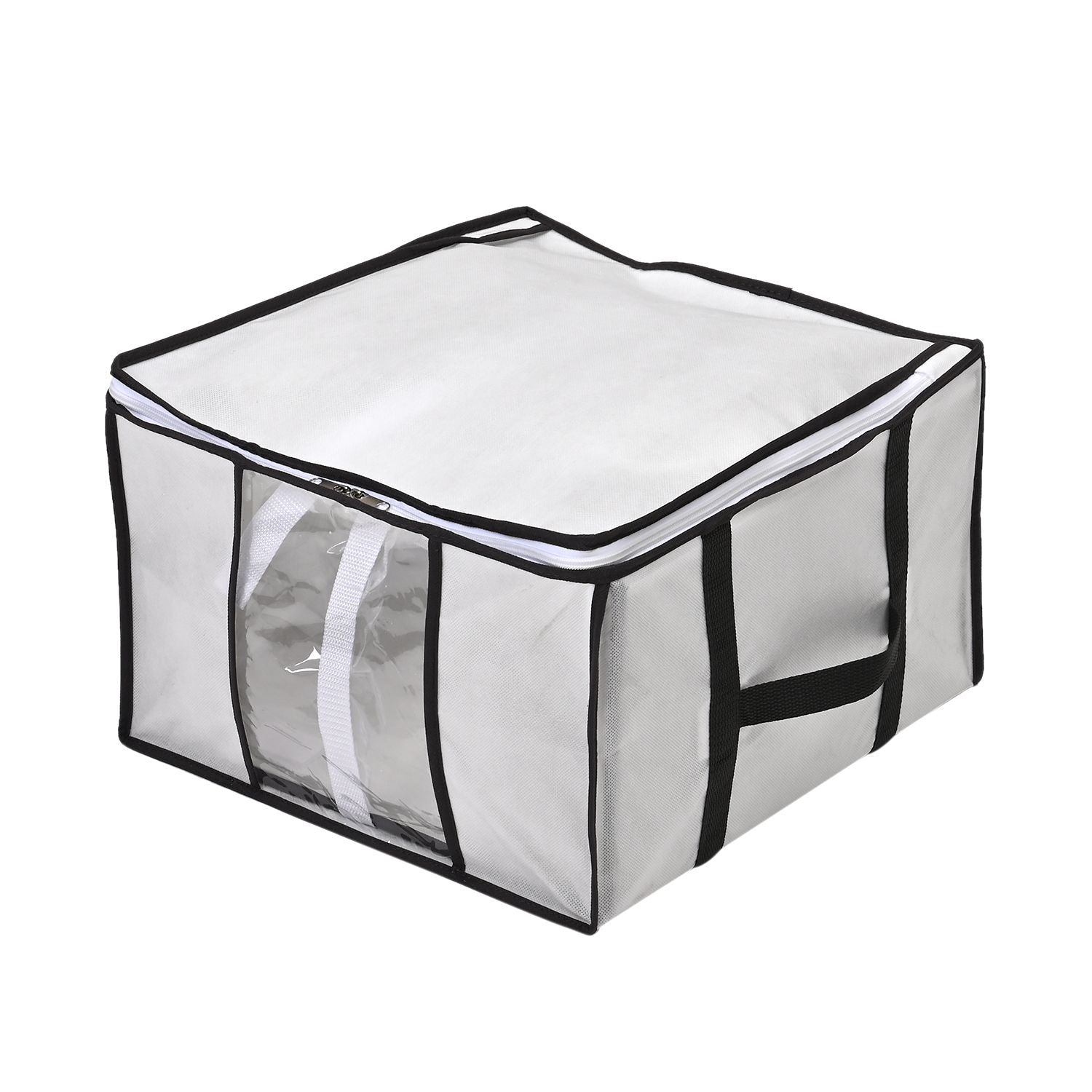 XXL Vakuum-Aufbewahrungsbox, Platzsparender Organizer für Kleidung, Bettwäsche und Decken, vakuum- und pumpkompatibel, 40x42x25cm