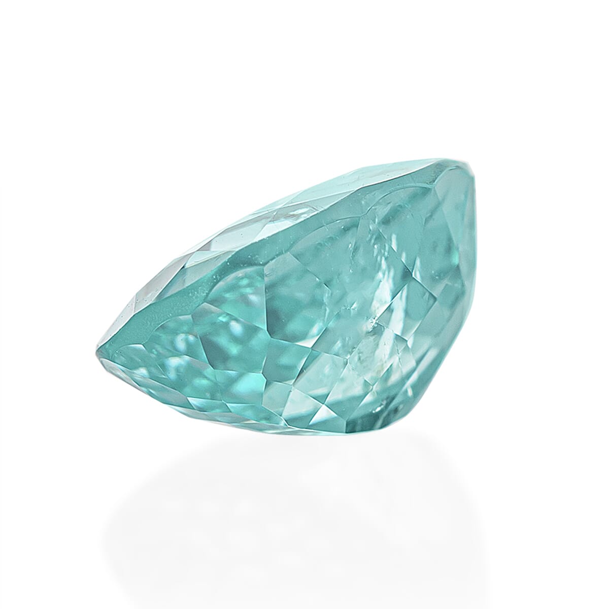Paraiba Tourmaline Oval Free Faceted Cut 4A 3.07 Ct
