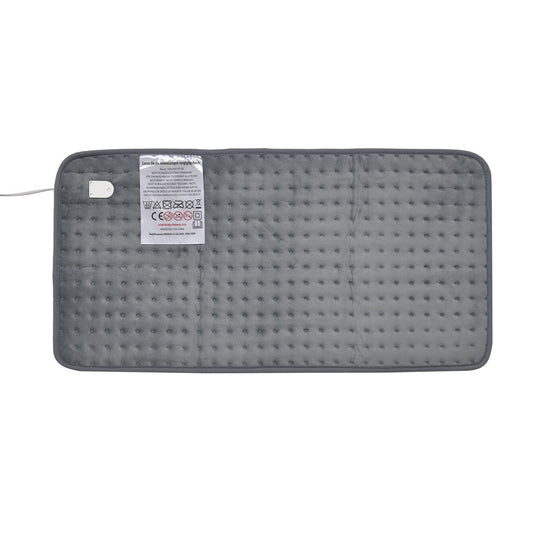 Elektrisches Wärme-Pad - Für Entspannung & Schmerzlinderung, 3 Heizstufen, hypoallergen, waschbar, 2-Stunden-Timer, 2m Kabel, Burgund, 84 x 40 cm