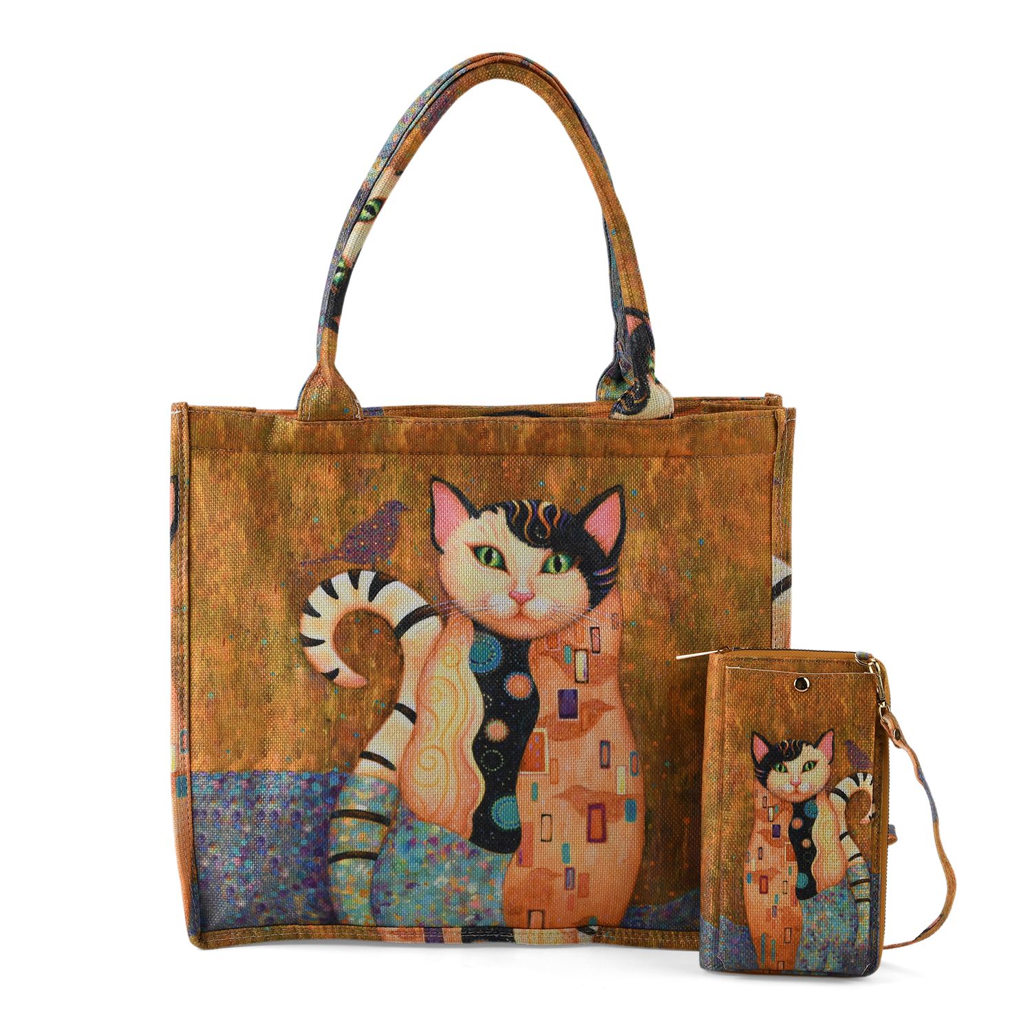 Wandgemälde Katze