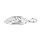 Weißer Diamant Anhänger 925 Silber