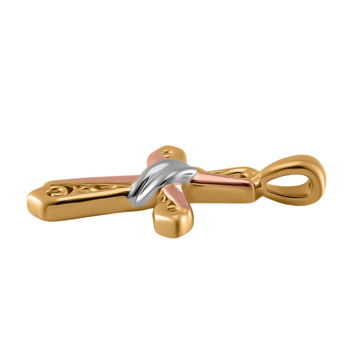 585 Gold Tricolor Anhänger