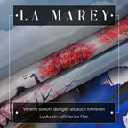 LA MAREY - Premium Selection - 100% Maulbeerenseiden, 35 x 150 cm, Lila