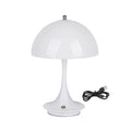 Kabellose Retro Pilz- Designerlampe  mit 3 Lichteinstellungen, weiß