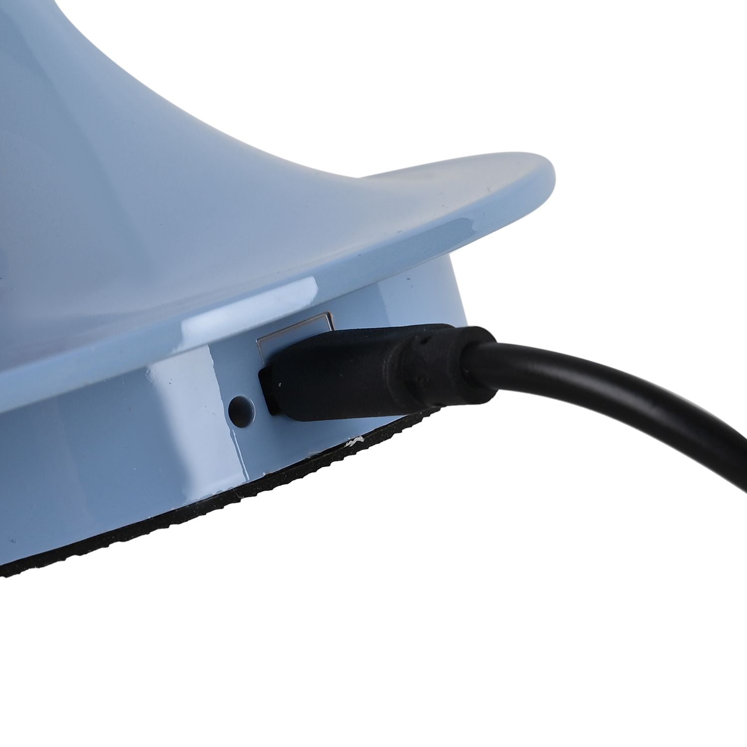 Designerlampe: Kabellos dimmbare Pilz-Tischlampe mit 3 Lichteinstellungen, weiß