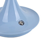 Designerlampe: Kabellos dimmbare Pilz-Tischlampe mit 3 Lichteinstellungen, weiß