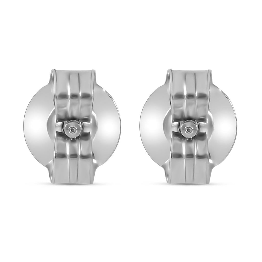 Im Labor gewachsener Diamant VS Ohrringe 925 Silber rhodiniert ca. 0,50 ct.