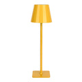 Elegante kabellose Tischlampe mit Touch-Steuerung - Gelb, 11x37cm