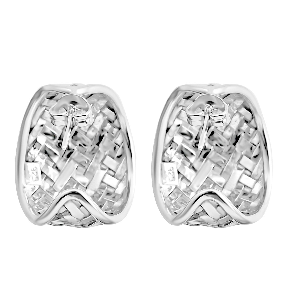 Royal Bali - 925 Silber Ohrringe 8,33g