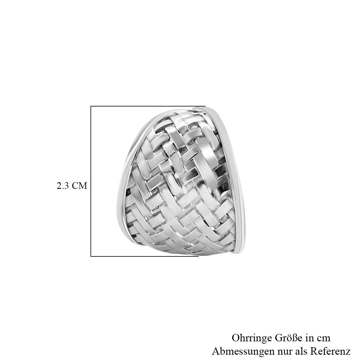 Royal Bali - 925 Silber Ohrringe 8,33g