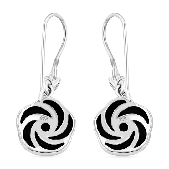 Abalone Muschel Ohrringe 925 Silber