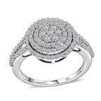 LUXURIANT DIAMOND - Lab Grown Diamant SI-GH Ring 417 Gold Rhodiniert ca. 1,02 ct