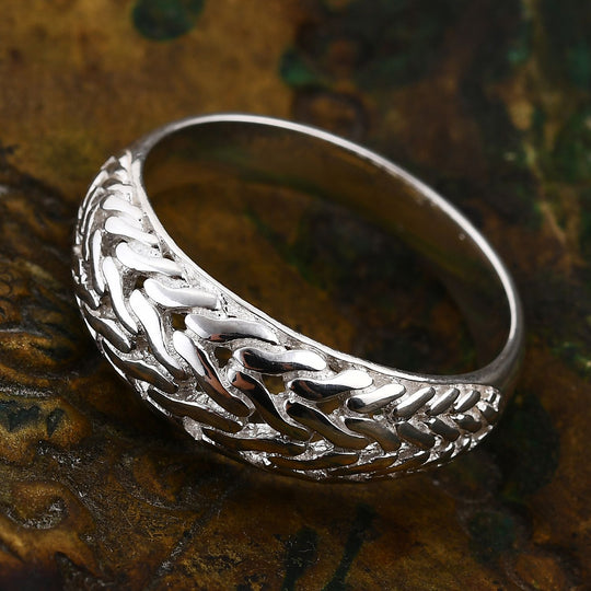 Royal Bali - Tulang Naga Ring, 925 Silber, ca. 4,95g