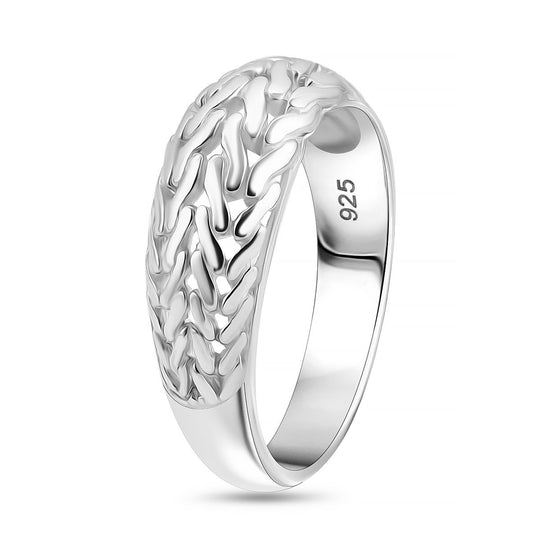 Royal Bali - Tulang Naga Ring, 925 Silber, ca. 4,95g