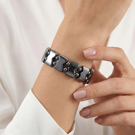 Terahertz Armband, flexibel, ca. 225.00 ct