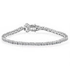 LUXURIANT DIAMOND - Lab Grown Diamant SI Armband ca. 15.25 cm 925 Silber Platiniert ca. 2,00 ct.