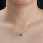 AAAA Tahiti Perle Halskette ca. 45 cm + 5 cm Extender, 585 Gold Standard