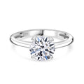 LUXURIANT DIAMOND - Lab-grown Diamant VS-EF SGL zertifiziert Ring, 950 Platin, (Größe 19.00) ca. 2.00 ct