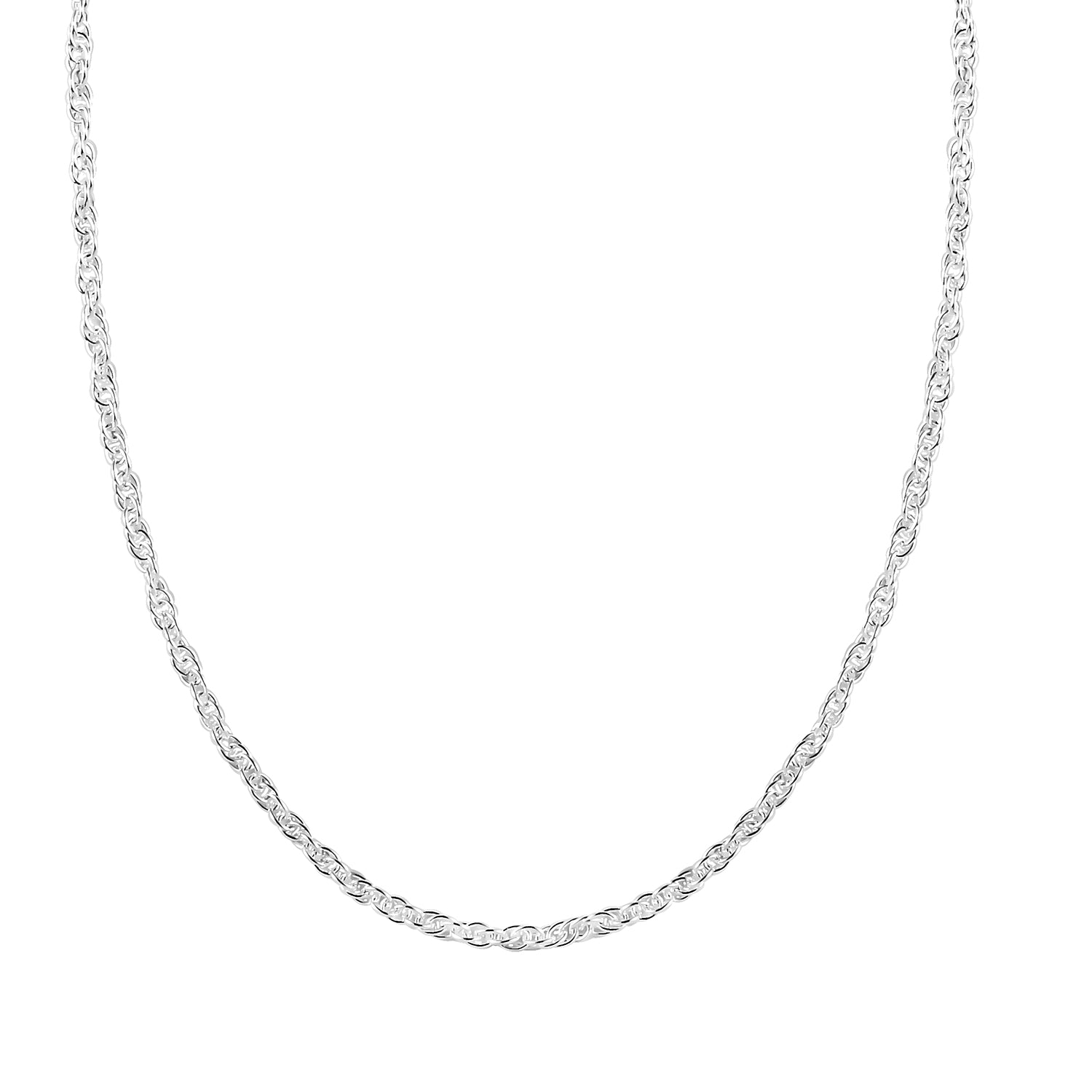 Figaro-Halskette, 925 Silber, ca. 50 cm ca. 3,00g