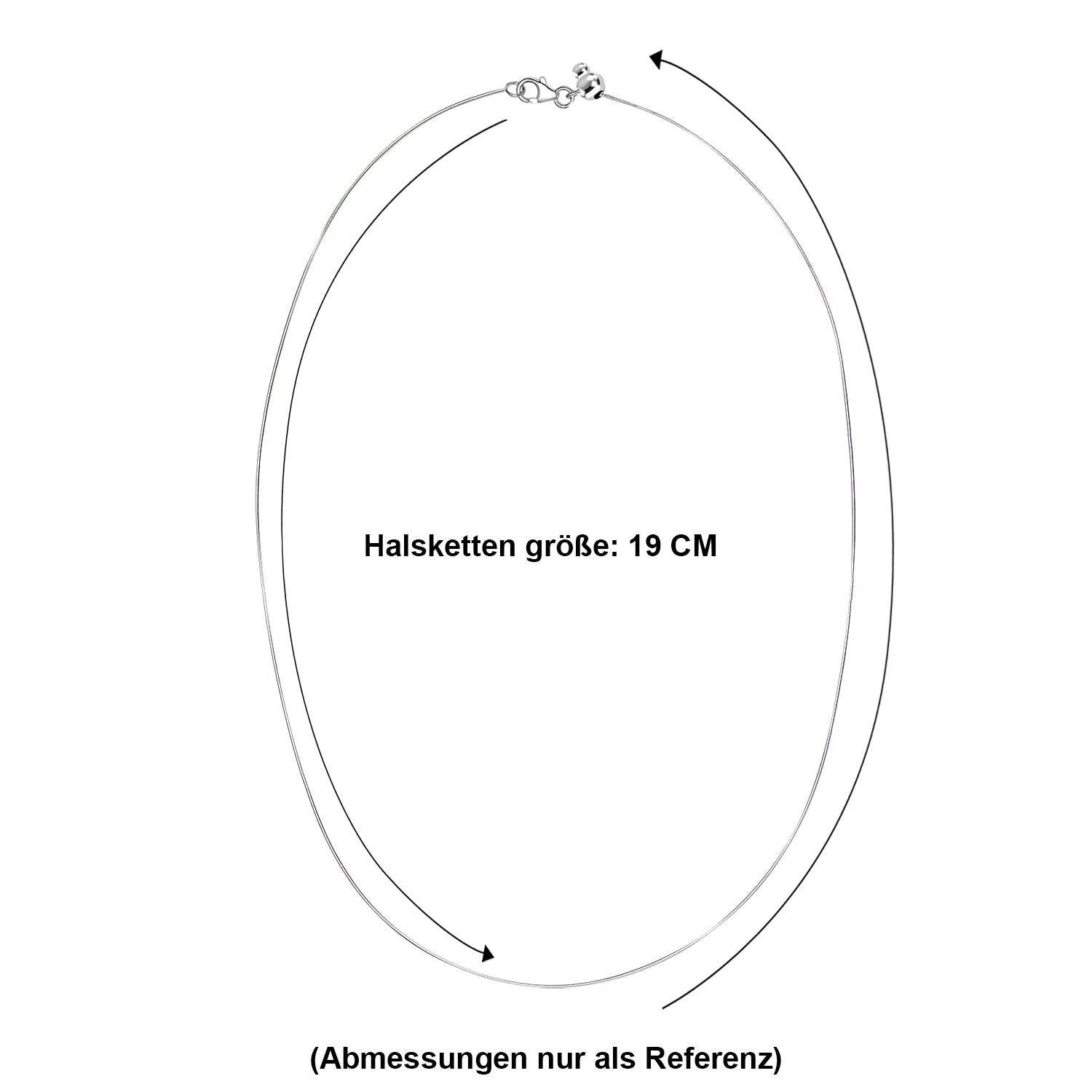 925 Silber Halskette ca. 50 cm ca. 2,80g