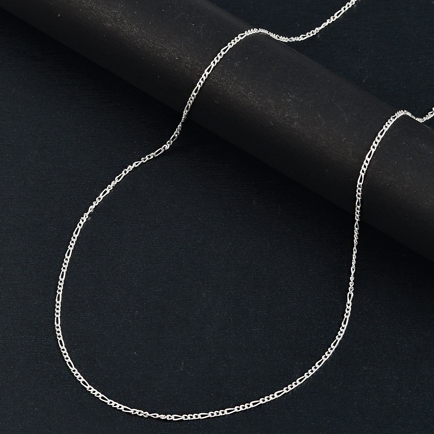 Figarokette, 925 Silber, ca. 50 cm ca. 2,75g
