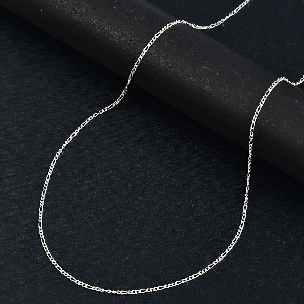 Figarokette, 925 Silber, ca. 50 cm ca. 2,75g