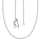 Figarokette, 925 Silber, ca. 50 cm ca. 2,75g