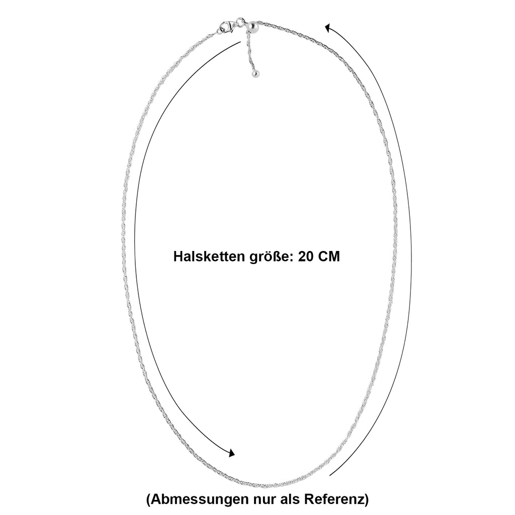 Königskordelkette, 925 Silber ca. 50 cm ca. 3,00g