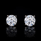 LUXURIANT DIAMOND - Lab Grown Diamant VS-EF SGL zertifiziert Ohrringe, 585 Weißgold ca. 3.00 ct