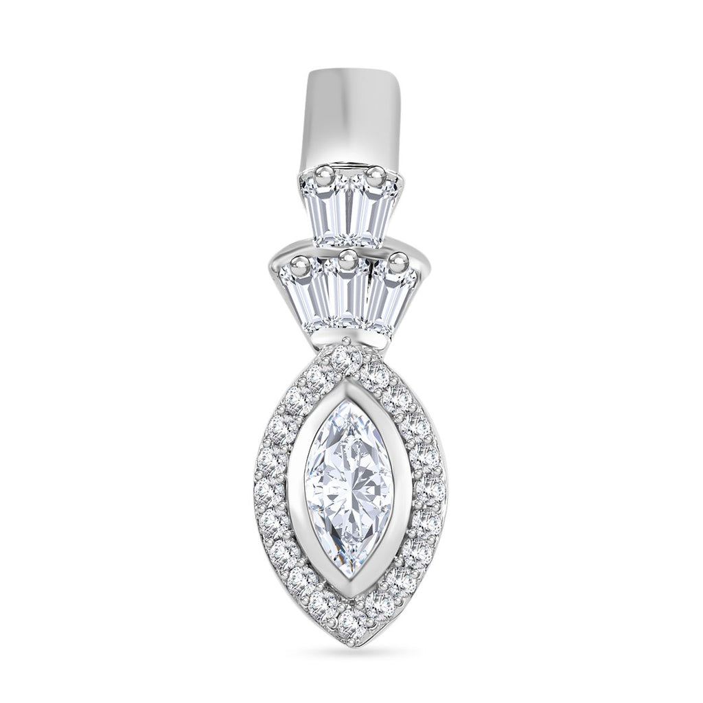 J Francis gefertigt mit SWAROVSKI - Zirkonia Anhänger 925 Silber rhodiniert