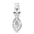 J Francis gefertigt mit SWAROVSKI - Zirkonia Anhänger 925 Silber rhodiniert