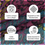 Blaues Multi Muster
