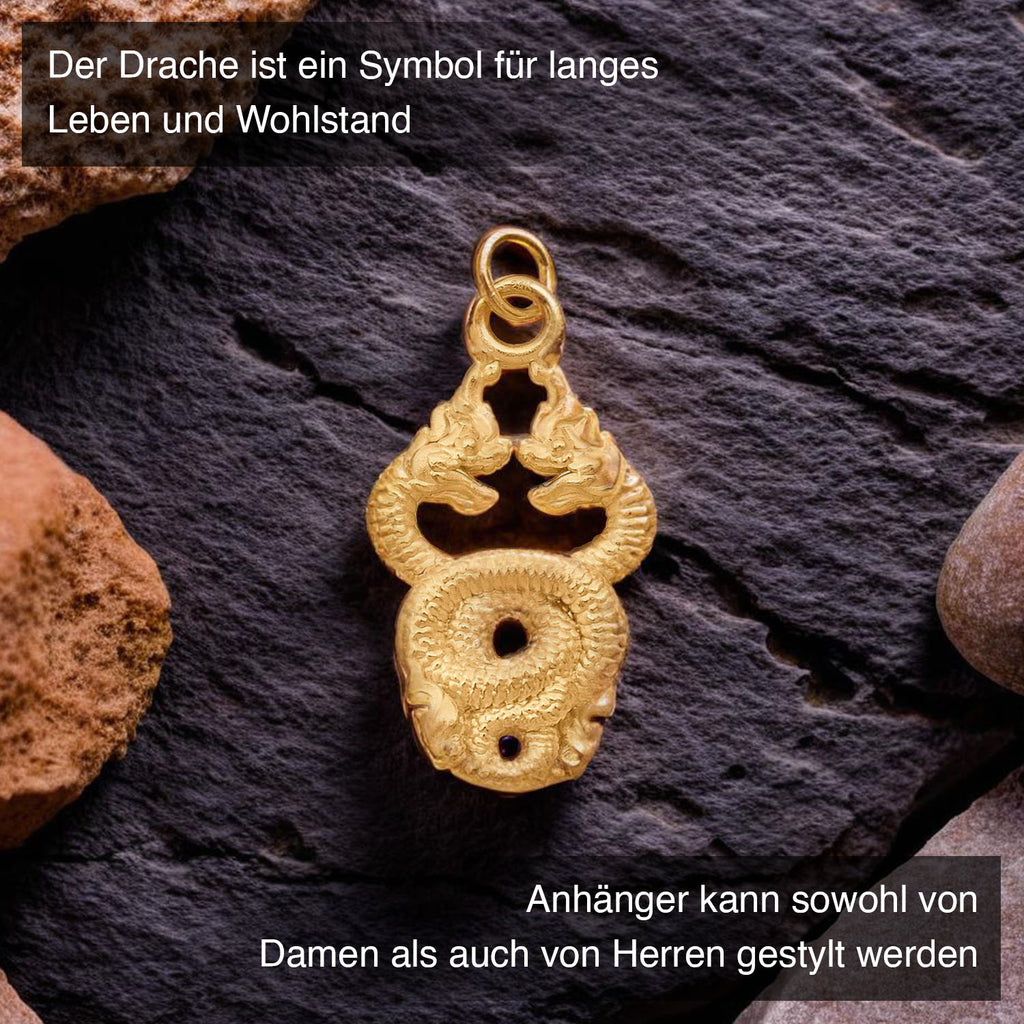 NAGA PHAYA NAK Feingold 999 Gold Anhänger 1,18g