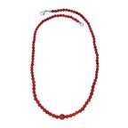 Schwamm Koralle Halskette ca. 50 cm Edelstahl platiniert ca. 88.88 ct