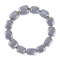 Terahertz Armband BR-Stretch cm Standard gelb vergoldet ca. 240.00 ct