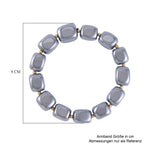 Terahertz Armband BR-Stretch cm Standard gelb vergoldet ca. 240.00 ct