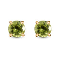 AAA Peridot Ohrringe 417 Gold ca. 1,60 ct.