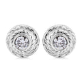 Moissanit Ohrringe 925 Silber ca. 1,51 ct.