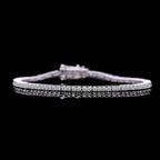 Lab Grown Diamant VS Armband ca. 19 cm 585 Gold ca. 5,03 ct.