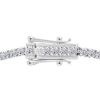 Lab Grown Diamant VS Armband ca. 19 cm 585 Gold ca. 5,03 ct.
