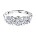 LUXURIANT DIAMOND - Lab Grown Diamant VS SGL zertifiziert Ring 925 Silber rhodiniert (Größe 17.00) ca. 1.00 ct