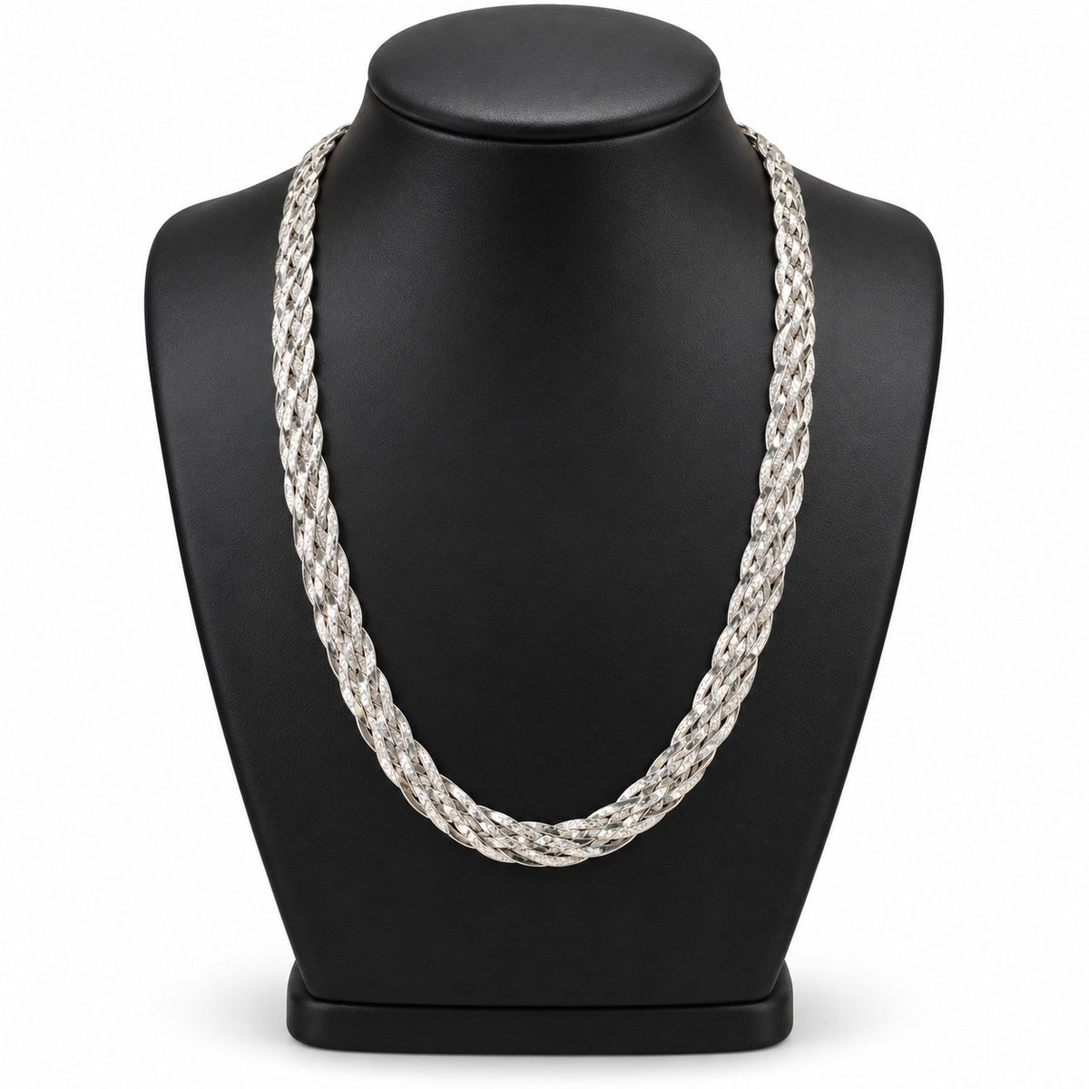 925 Silber rhodiniert Kette ca. 45 cm ca. 20,74g