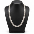 925 Silber rhodiniert Kette ca. 45 cm ca. 20,74g
