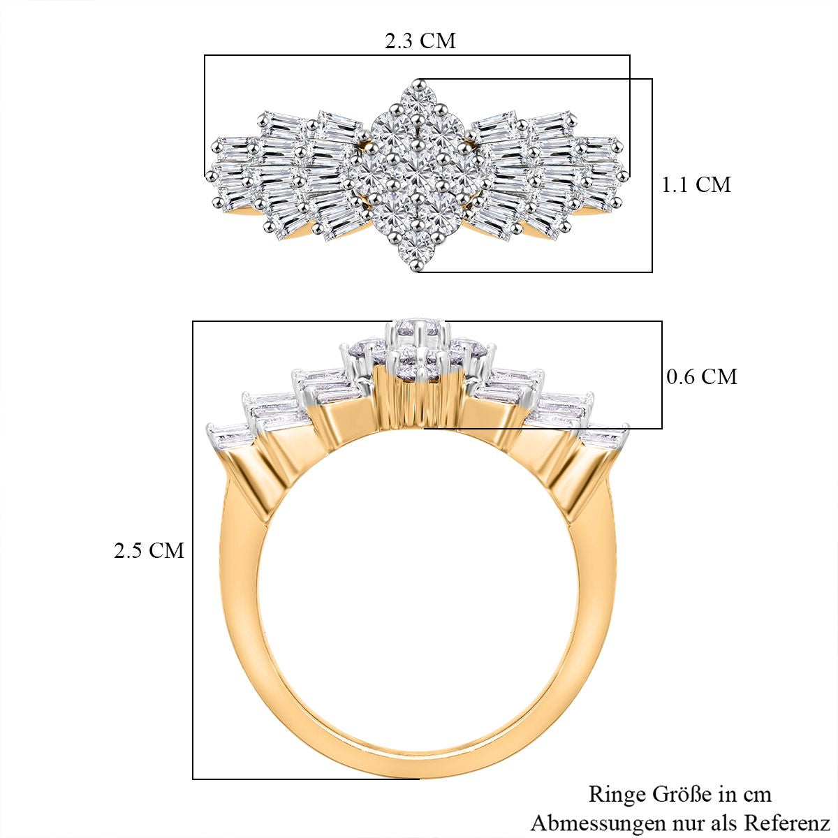 Gelbgold Vermeil