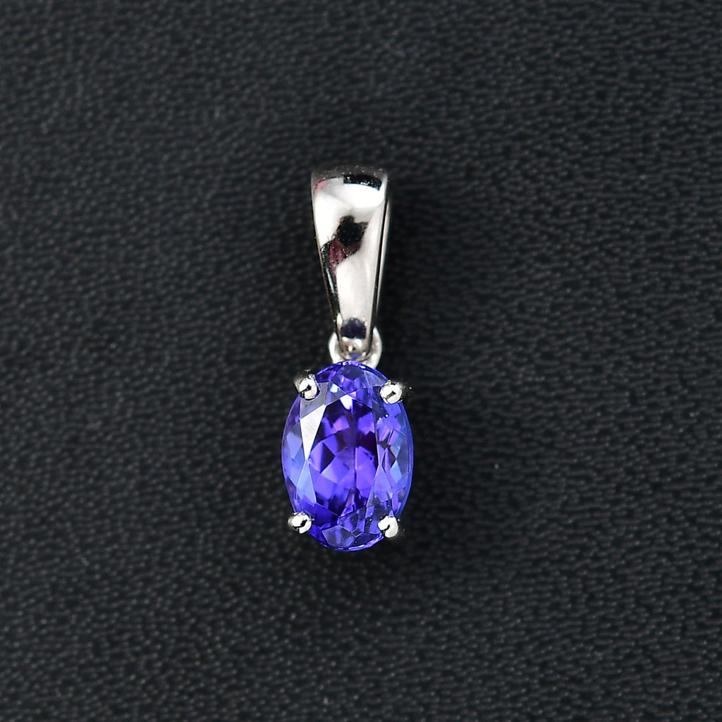 RHAPSODY AAAA Tansanit Anhänger 950 Platin ca. 1.18 ct
