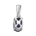 RHAPSODY AAAA Tansanit Anhänger 950 Platin ca. 1.18 ct