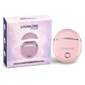 LIVMORE - 2 in 1 Shaver mit 316L Edelstahl Klinge, Aufladbar, 500 mah, Rosa