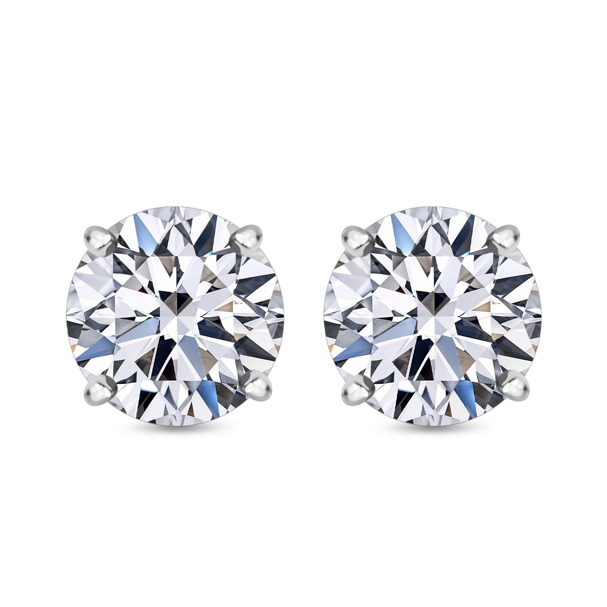 Luxuriant Diamond Lab Grown Diamant VS-EF Ohrringe 585 Gold ca. 1.88 ct